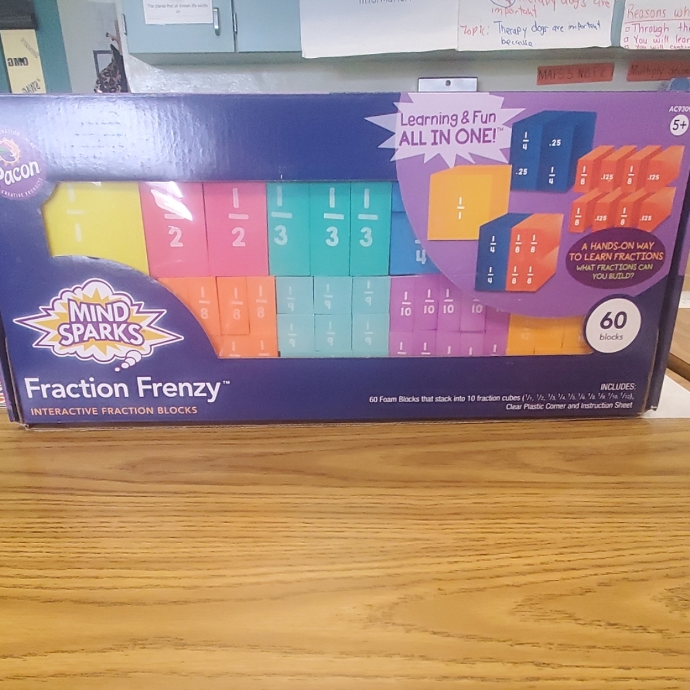 Interactive Fraction Blocks - Picture 2 of 4